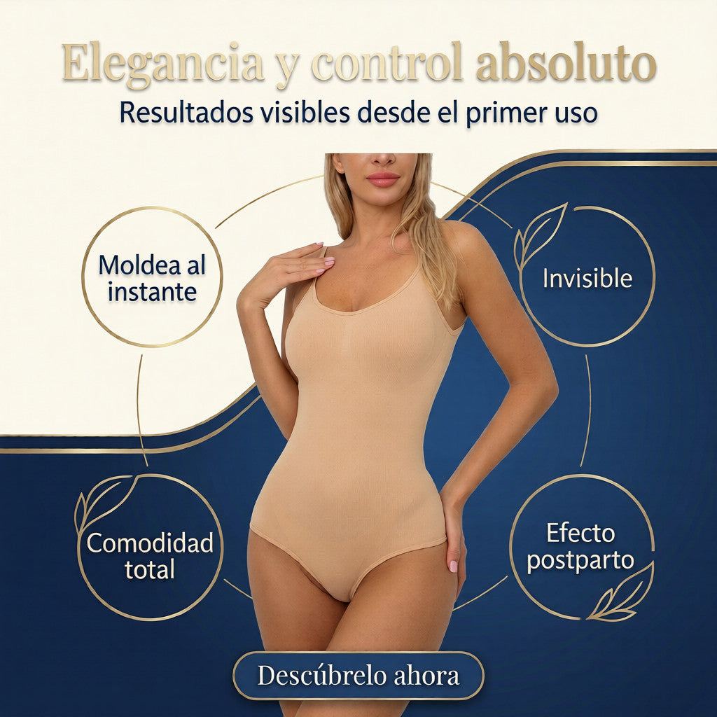 Body Reductor Mujer Beige XL/XXL