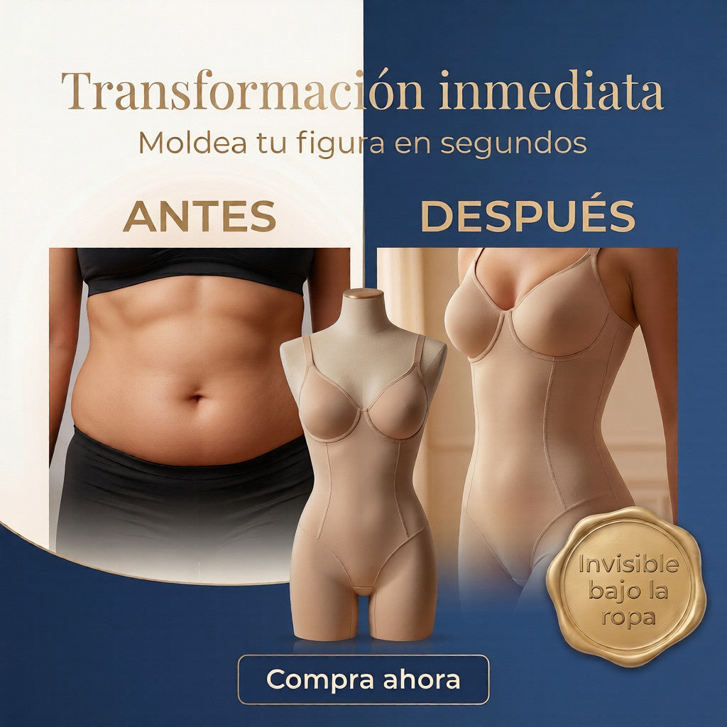 Body Reductor Mujer Beige XL/XXL